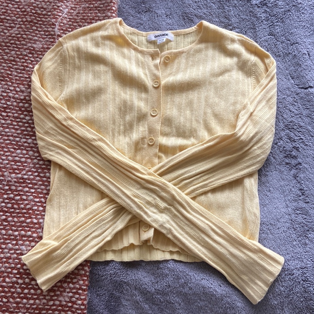 Garage Crop Sweater
